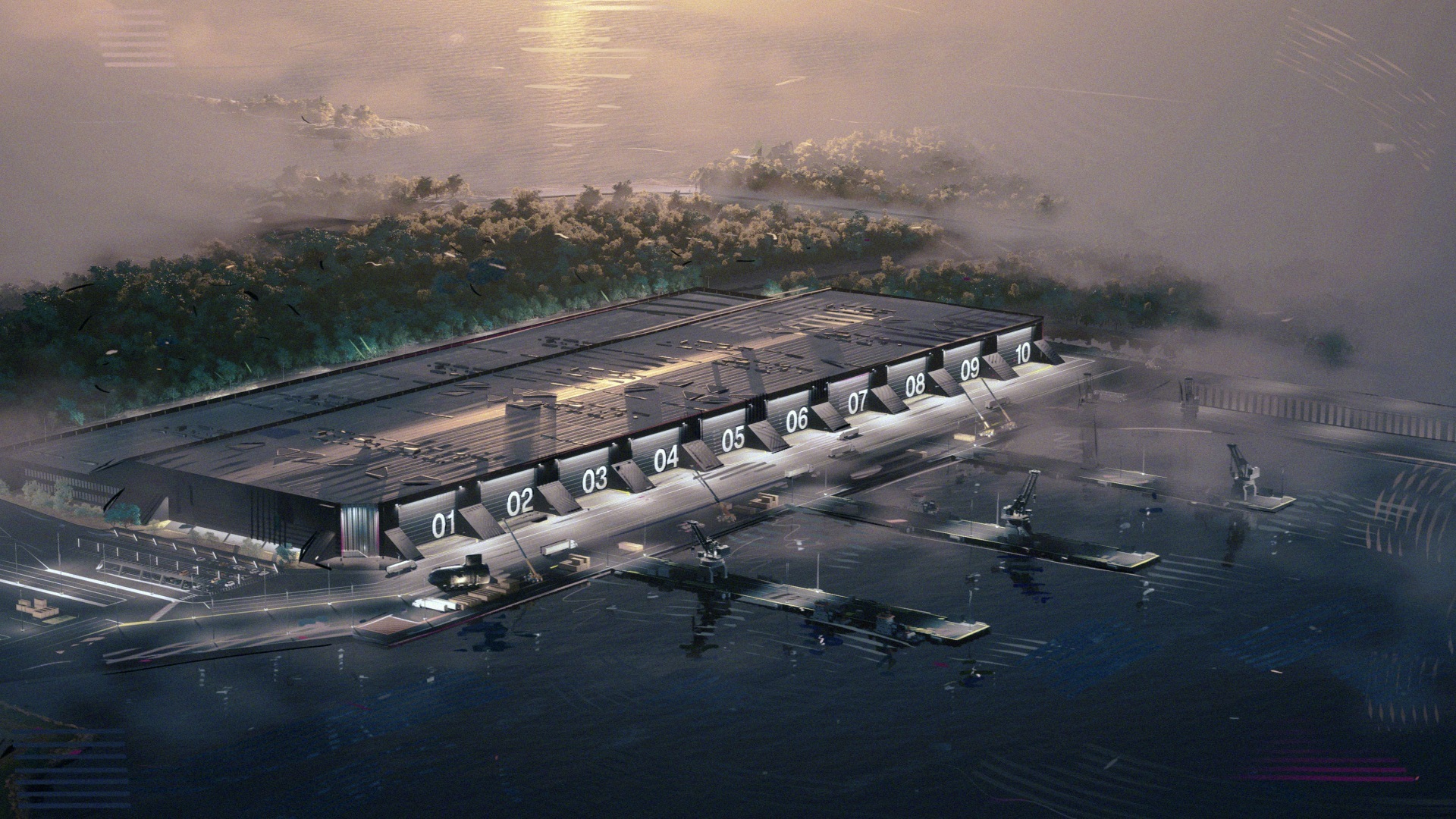 Company-supplied Arsenal-2 facility concept rendering